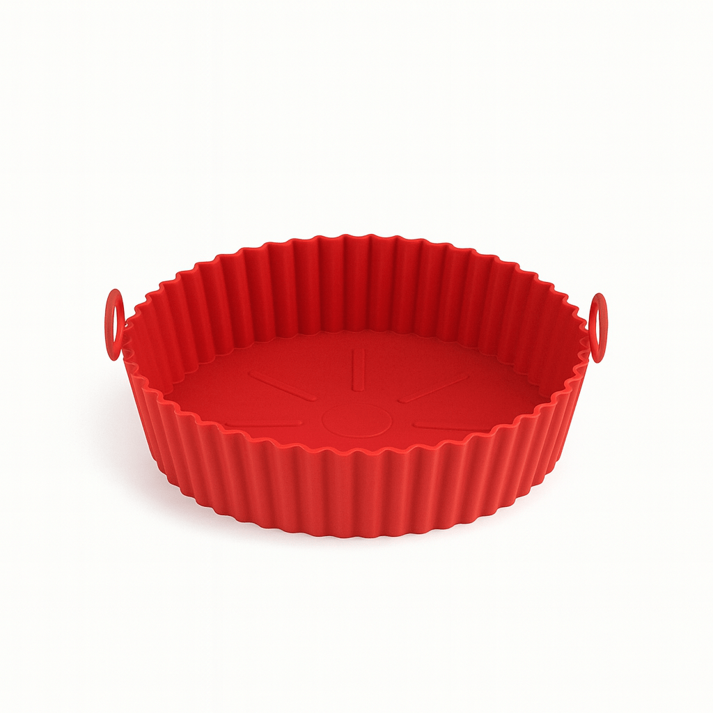 Airfryer Set – Herbruikbare Siliconen Liner & Bakplaat | Makkelijk schoonmaken & gezonder koken - puuratelier.be