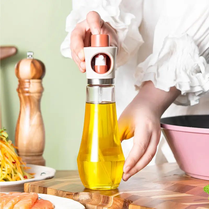 BBQ Olie Sprayfles met Filter – Voor perfect doseren zonder morsen - puuratelier.be